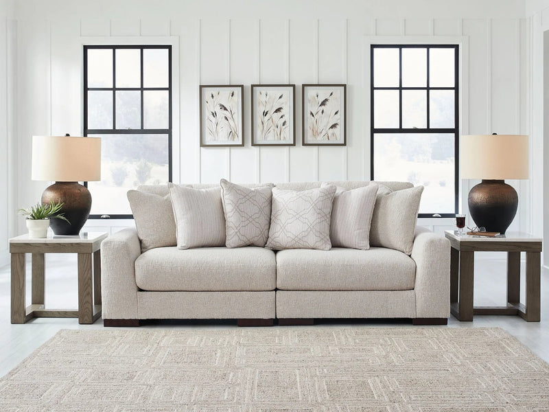 Cavella 2 - Piece Sectional Loveseat - Al Rugaib Furniture