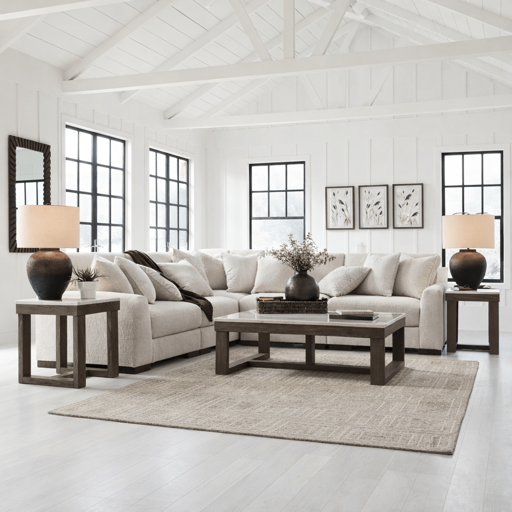 Cavella 5-Piece Sectional Sectionals| Ashley Homestore