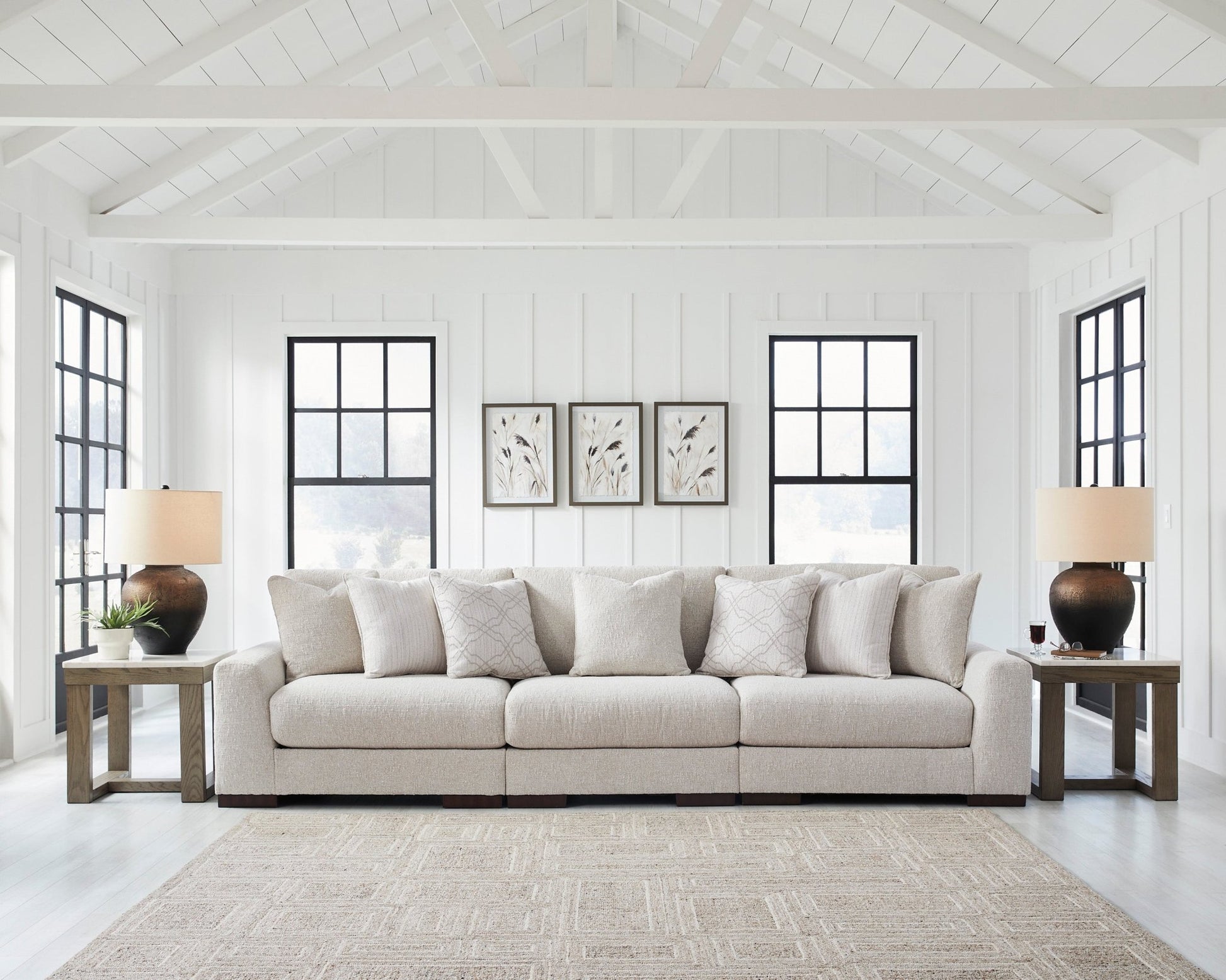 Cavella  Armless Chair Sectionals| Ashley Homestore
