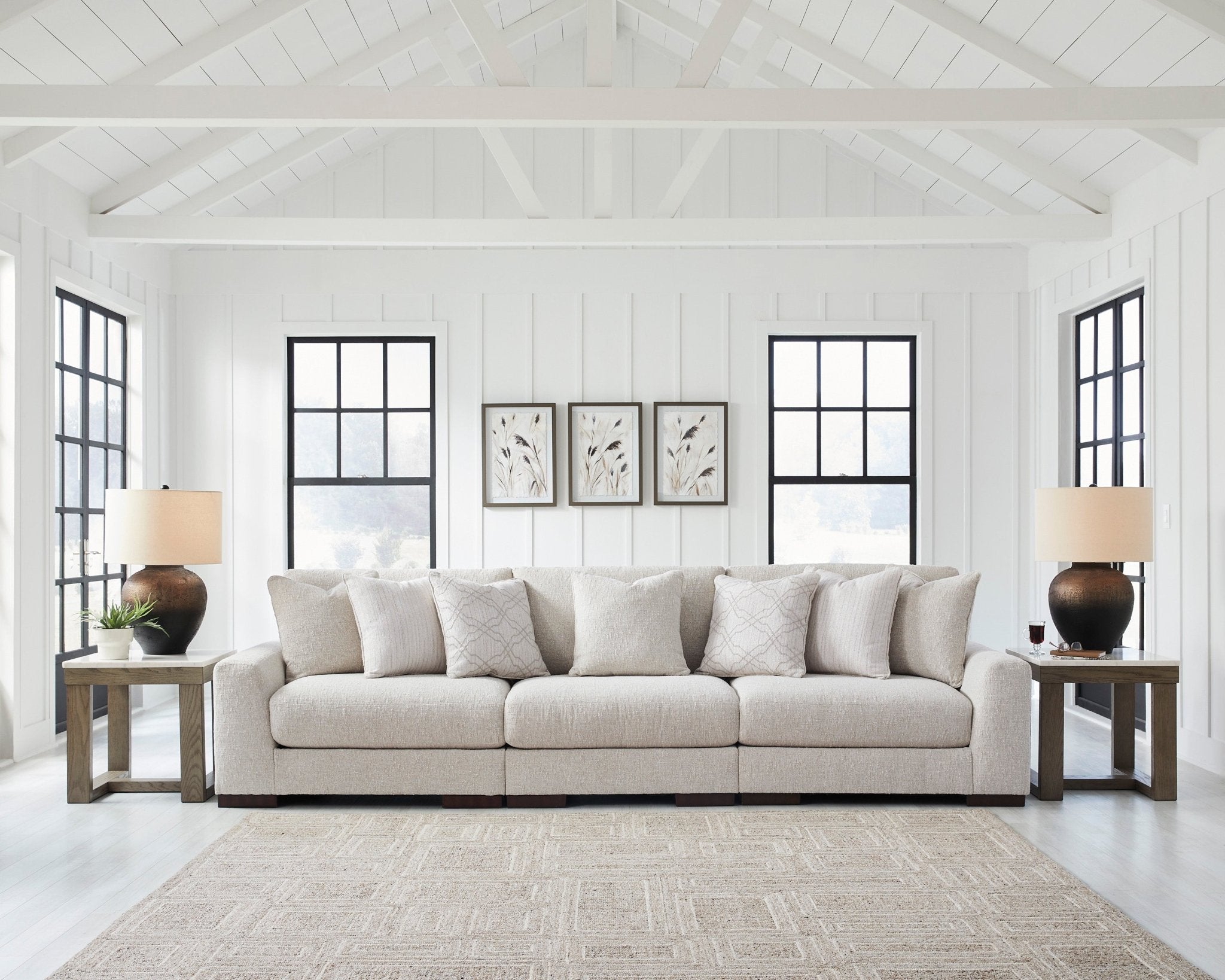 Cavella  Armless Chair Sectionals| Ashley Homestore