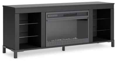 Cayberry 60" TV Stand with Electric Fireplace TV Units| Ashley Homestore