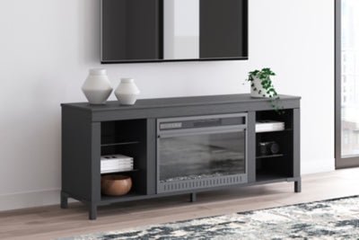 Cayberry 60" TV Stand with Electric Fireplace TV Units| Ashley Homestore