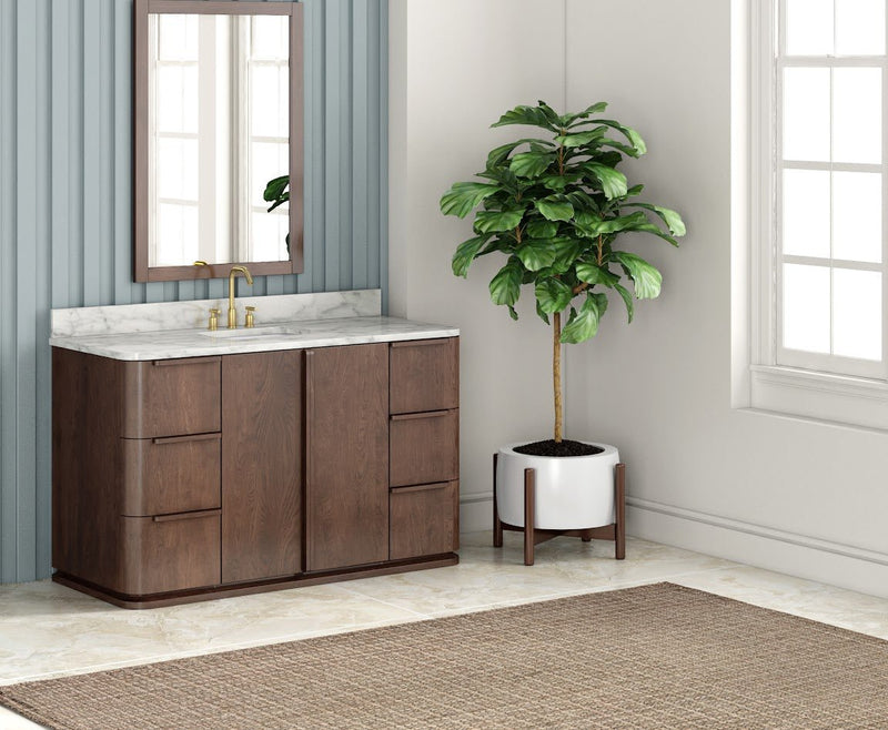 Cedar Single Vanity extra wide - Al Rugaib Furniture