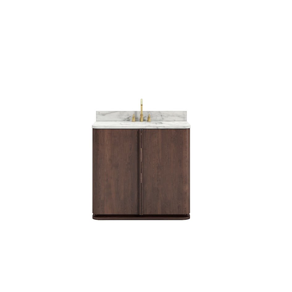 Cedar Sink Single Vanity brushed Oak Accent & End Tables| Roots Furniture