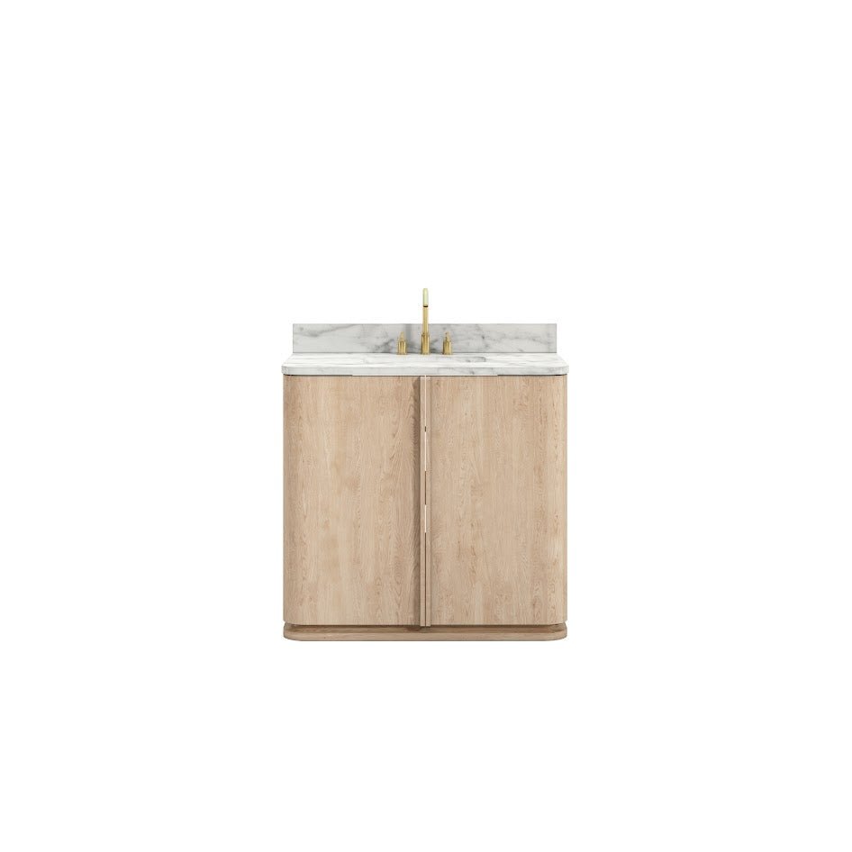 Cedar Sink Single Vanity Light Oak Accent & End Tables| Roots Furniture