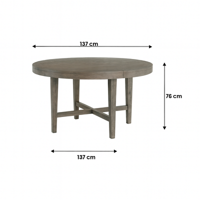 Versailles Contemporary Round Dining Table Set