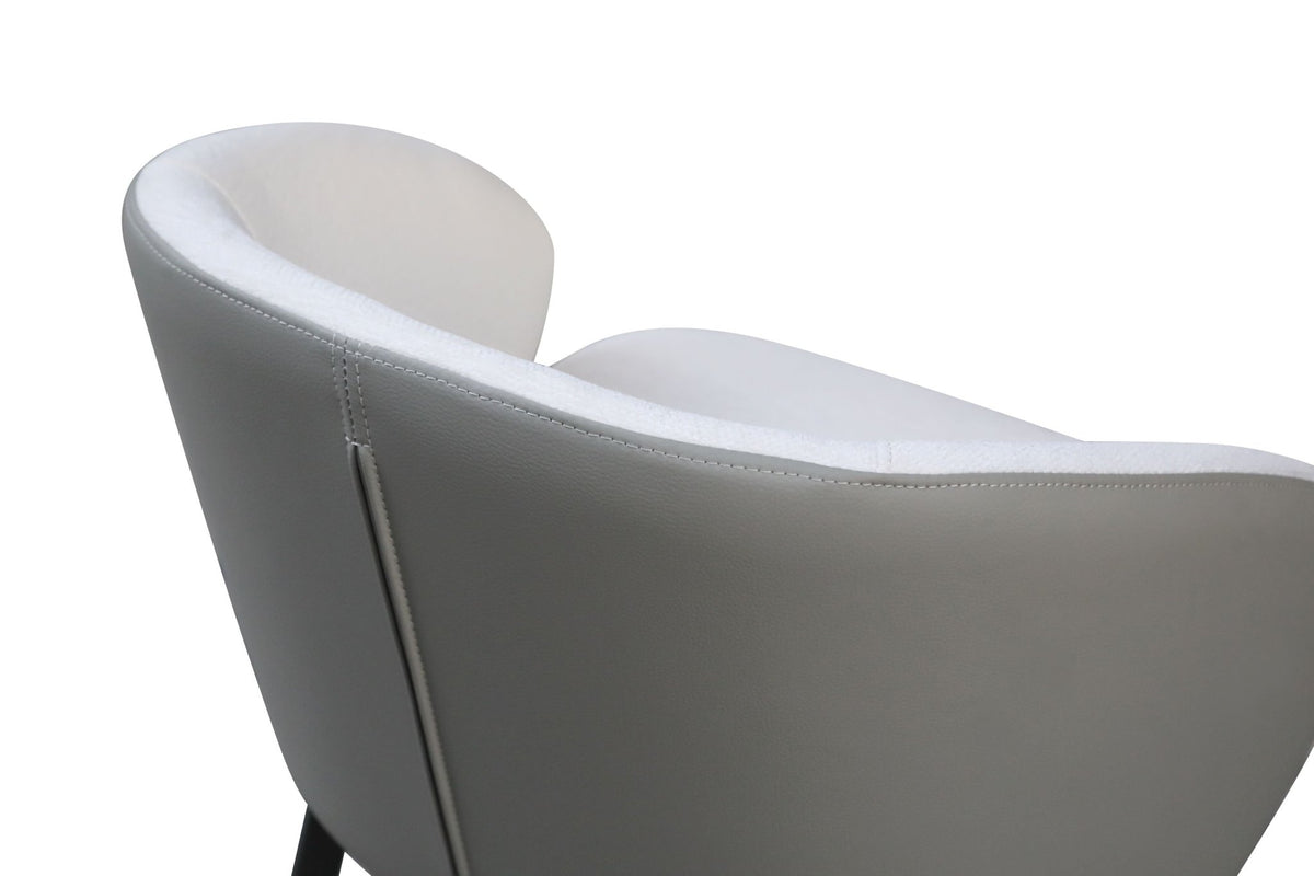 Celadon Charm Fabric Dining Chair grey Dining Chairs| Roots Furniture