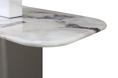 Celadon Charm Marble Console - Al Rugaib Furniture