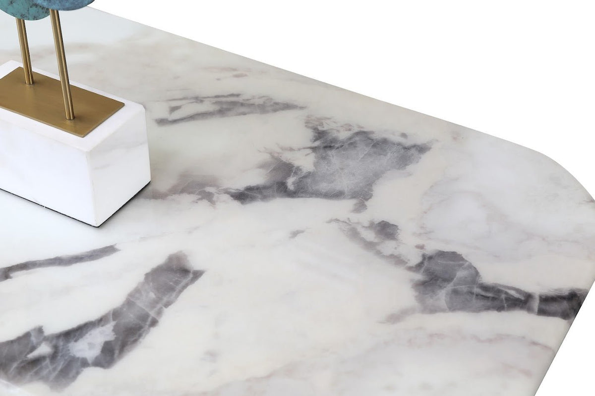Celadon Charm Marble Console Consoles & Sideboards| Roots Furniture