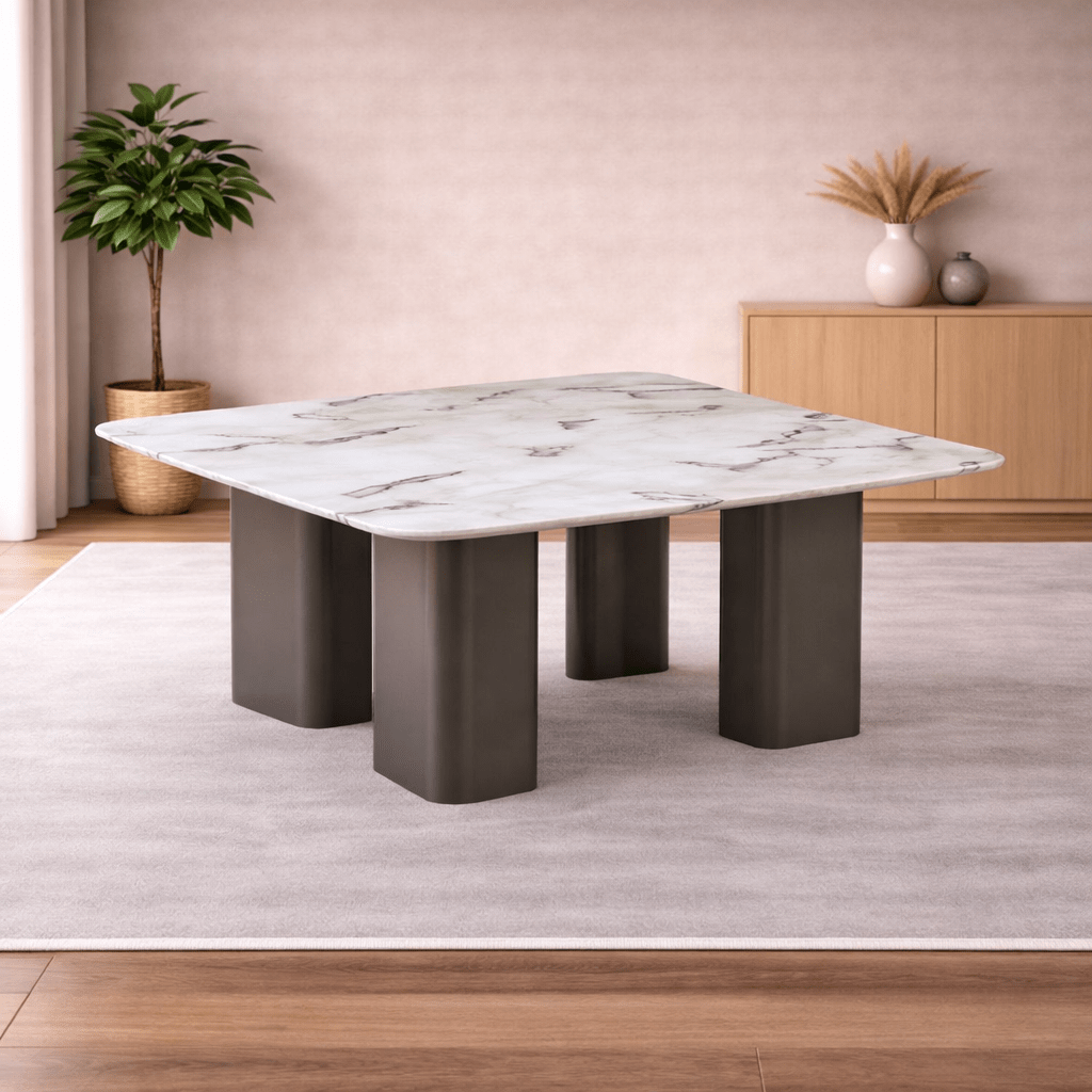 Celadon Charm Marble Dining Table 160 Dining Tables| Roots Furniture