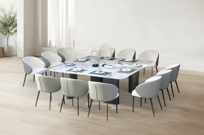 Celadon Charm Marble Dining Table 200 - Al Rugaib Furniture