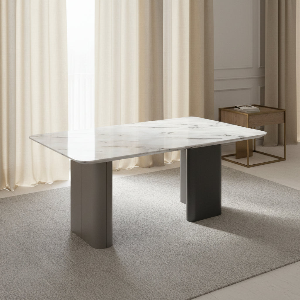 Celadon Charm Marble Dining Table 200 Dining Tables| Roots Furniture
