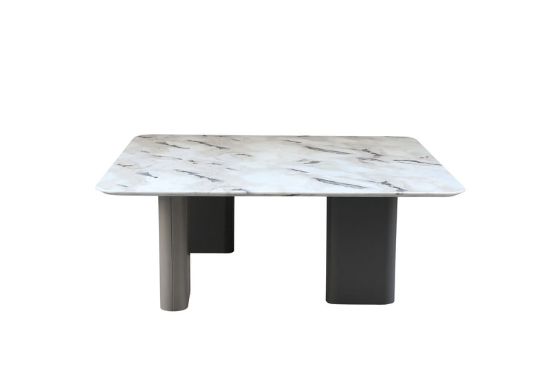 Celadon Charm Marble Dining Table 200 - Al Rugaib Furniture