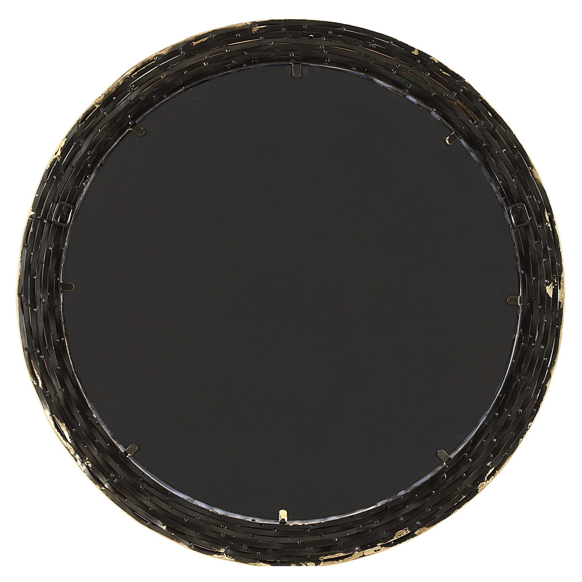 Celeste Gold Round Mirror Mirrors| Uttermost