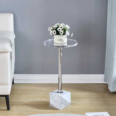 Cemil Round Side Table - Al Rugaib Furniture