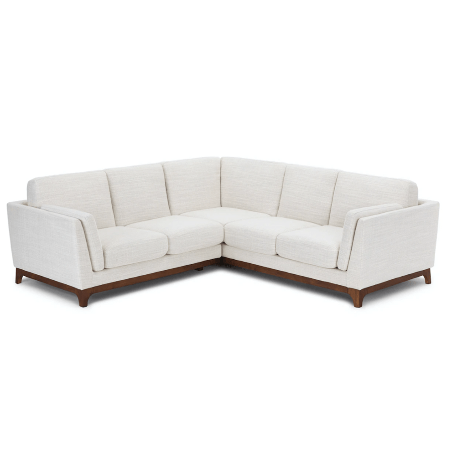 Centi Fresh White Sectional Sofa Sectionals| Roots Furniture