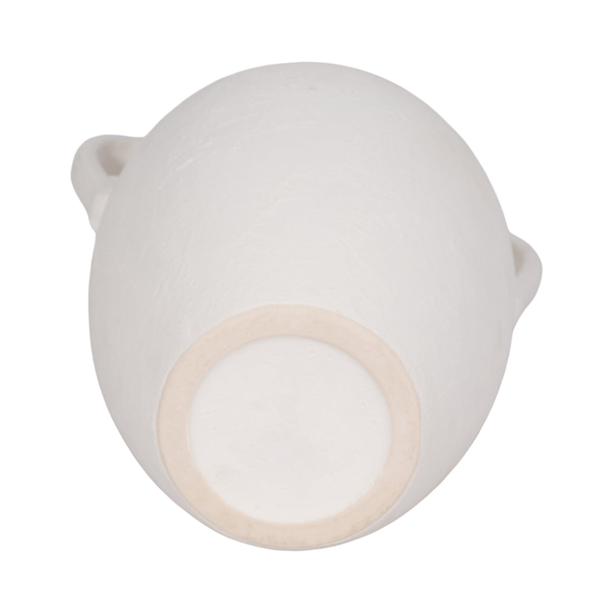 CER, 10" TEXTURED JUG W/ HANDLES, WHITE Vases and Jars| Sagebrook Home