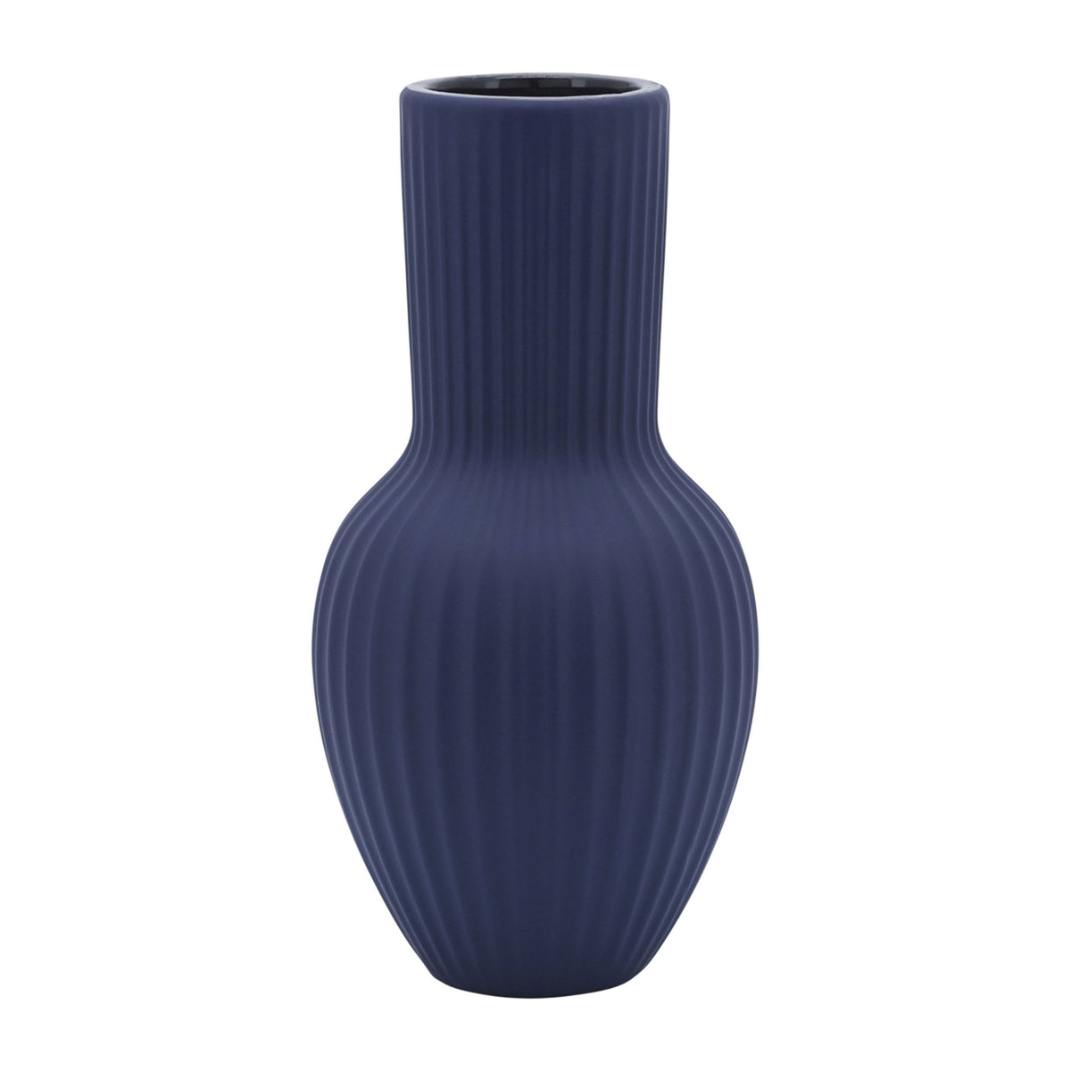 CER, 11"H BOUQUET VASE, NAVY Vases and Jars| Sagebrook Home