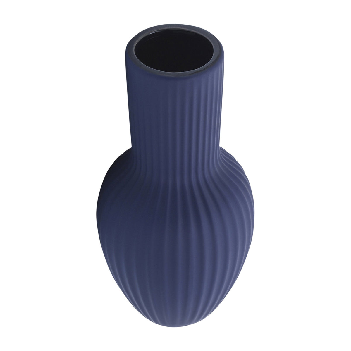 CER, 11"H BOUQUET VASE, NAVY Vases and Jars| Sagebrook Home