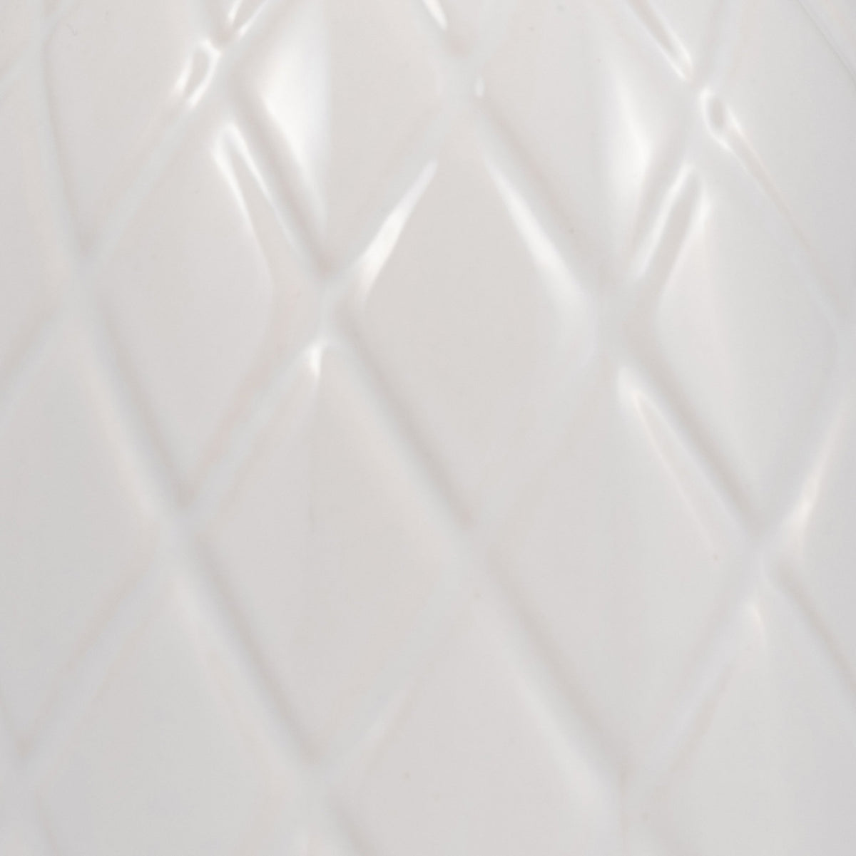 CER, 12" PLAID TEXTURED VASE, WHITE Vases and Jars| Sagebrook Home