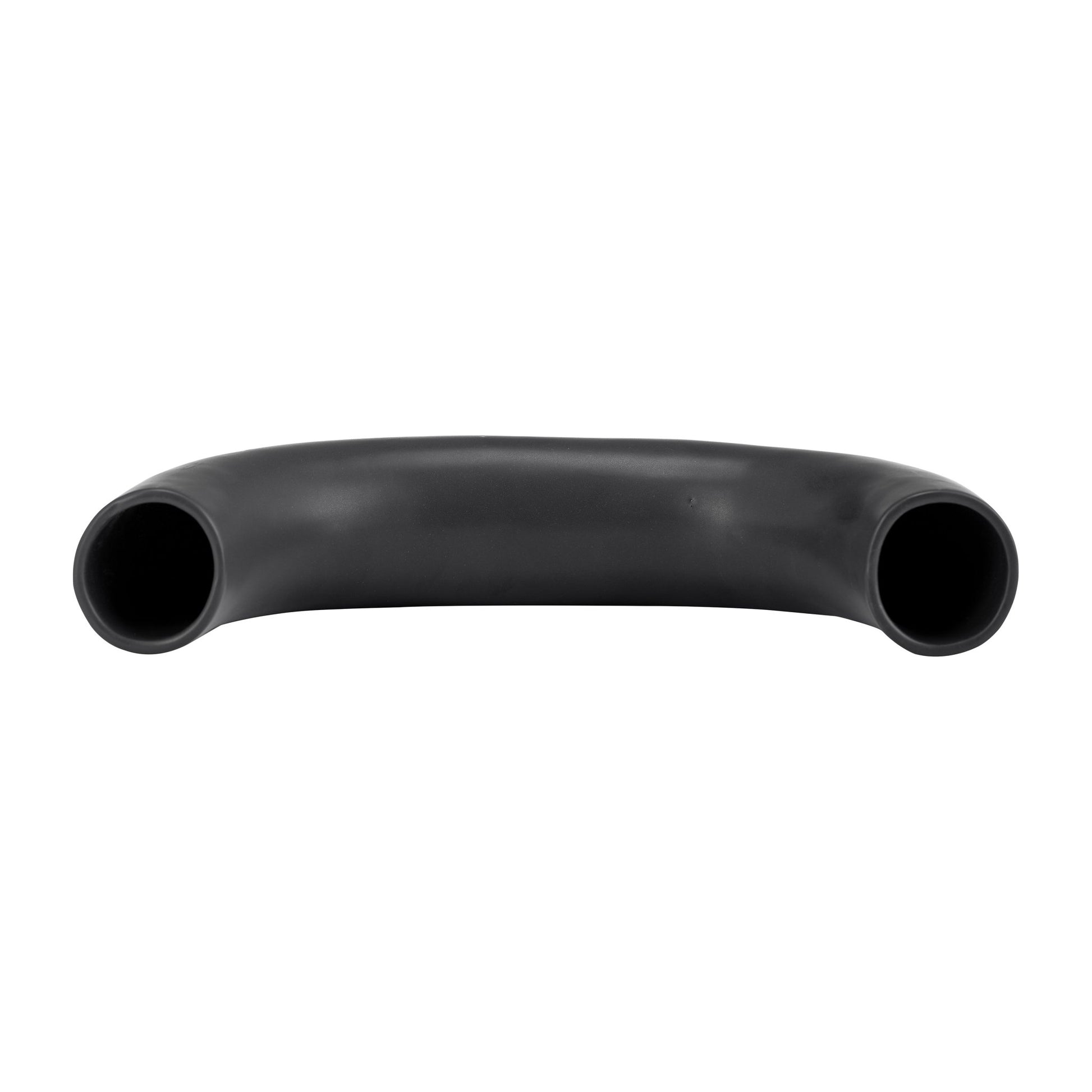 CER, 12"L HALF CIRCLE VASE, BLACK | Sagebrook Home