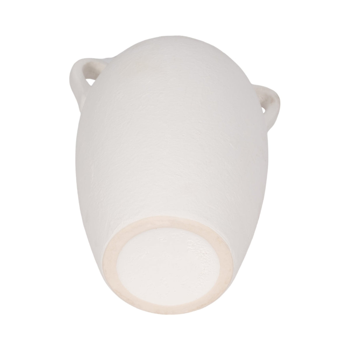 CER, 13" TEXTURED JUG W/ HANDLES, WHITE Vases and Jars| Sagebrook Home