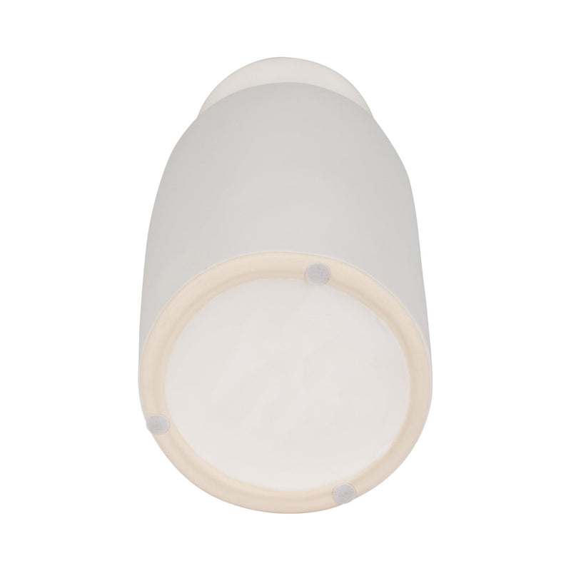 CER, 13"H TALL SLIM VASE, WHITE - Al Rugaib Furniture