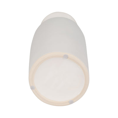 CER, 13"H TALL SLIM VASE, WHITE - Al Rugaib Furniture