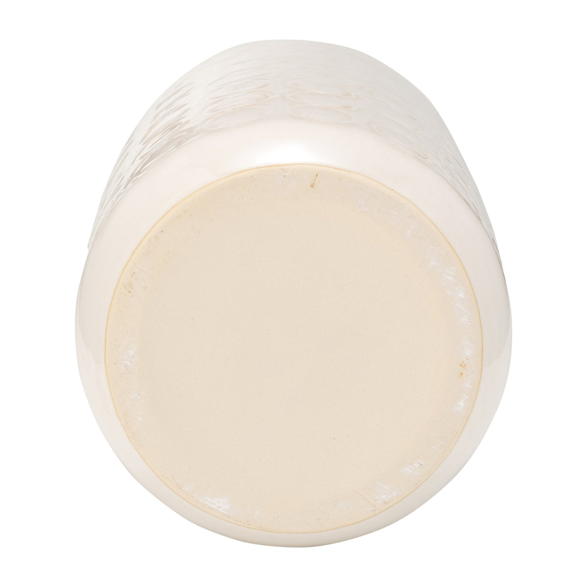 CER, 16" CIRCLES VASE, BEIGE Vases and Jars| Sagebrook Home