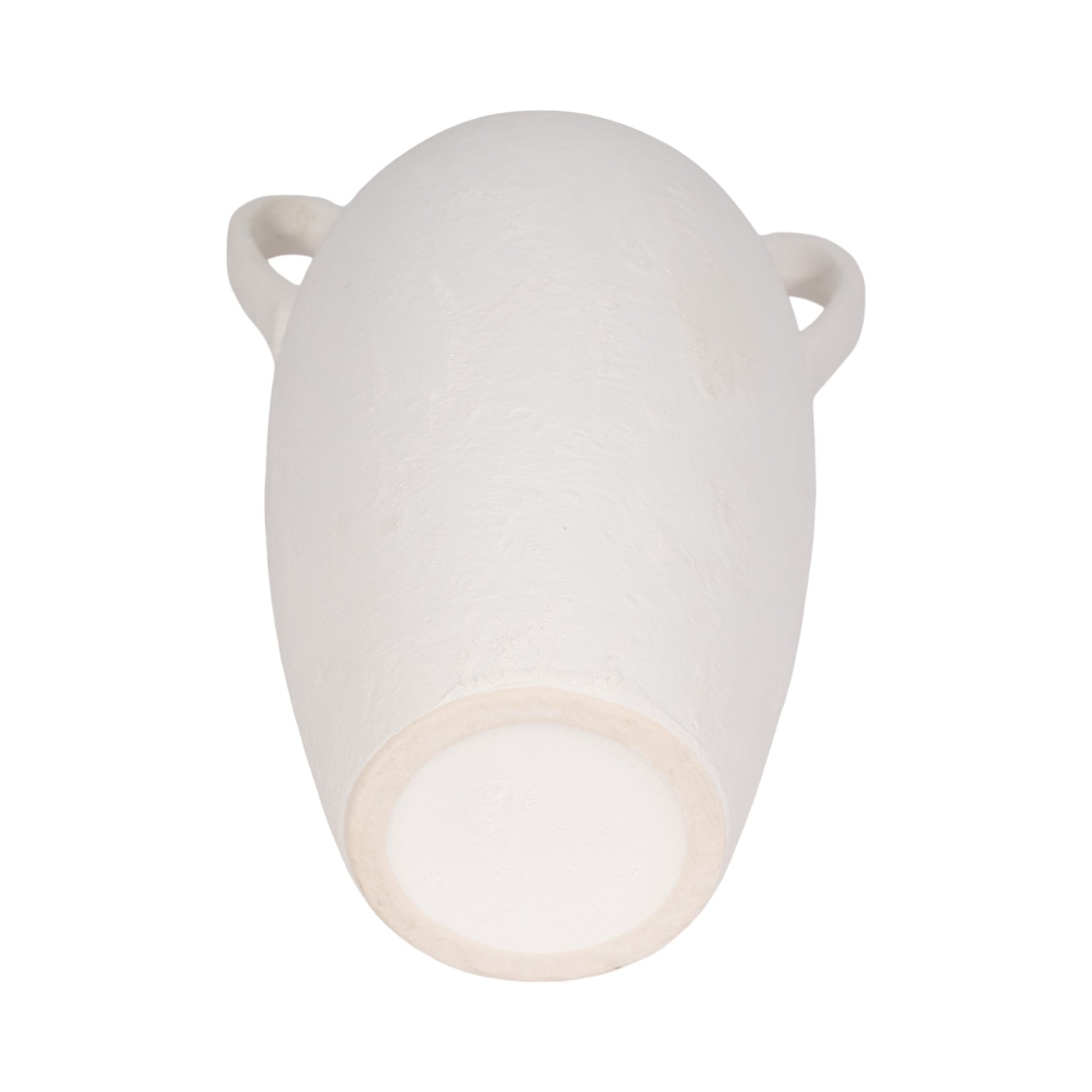 CER, 16" TEXTURED JUG W/ HANDLES, WHITE Vases and Jars| Sagebrook Home