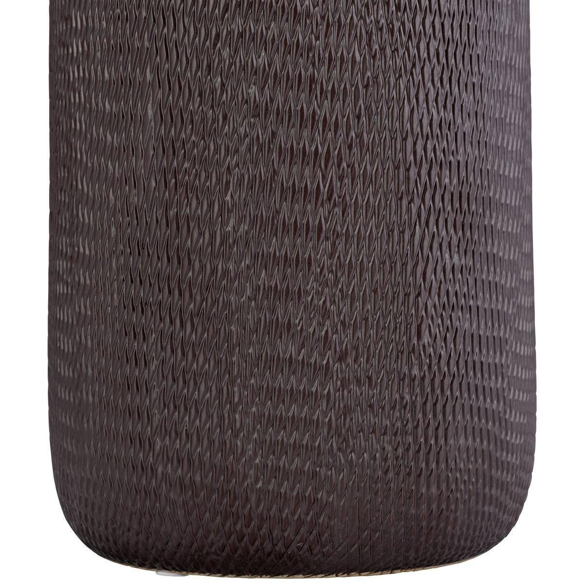 CER, 18"H GROOVED VASE, JAVA | Sagebrook Home
