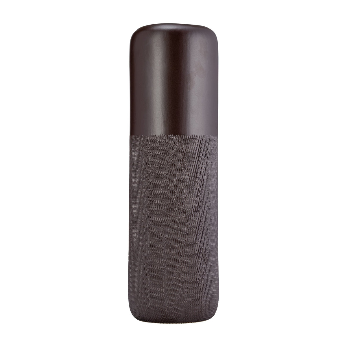 CER, 18"H GROOVED VASE, JAVA | Sagebrook Home