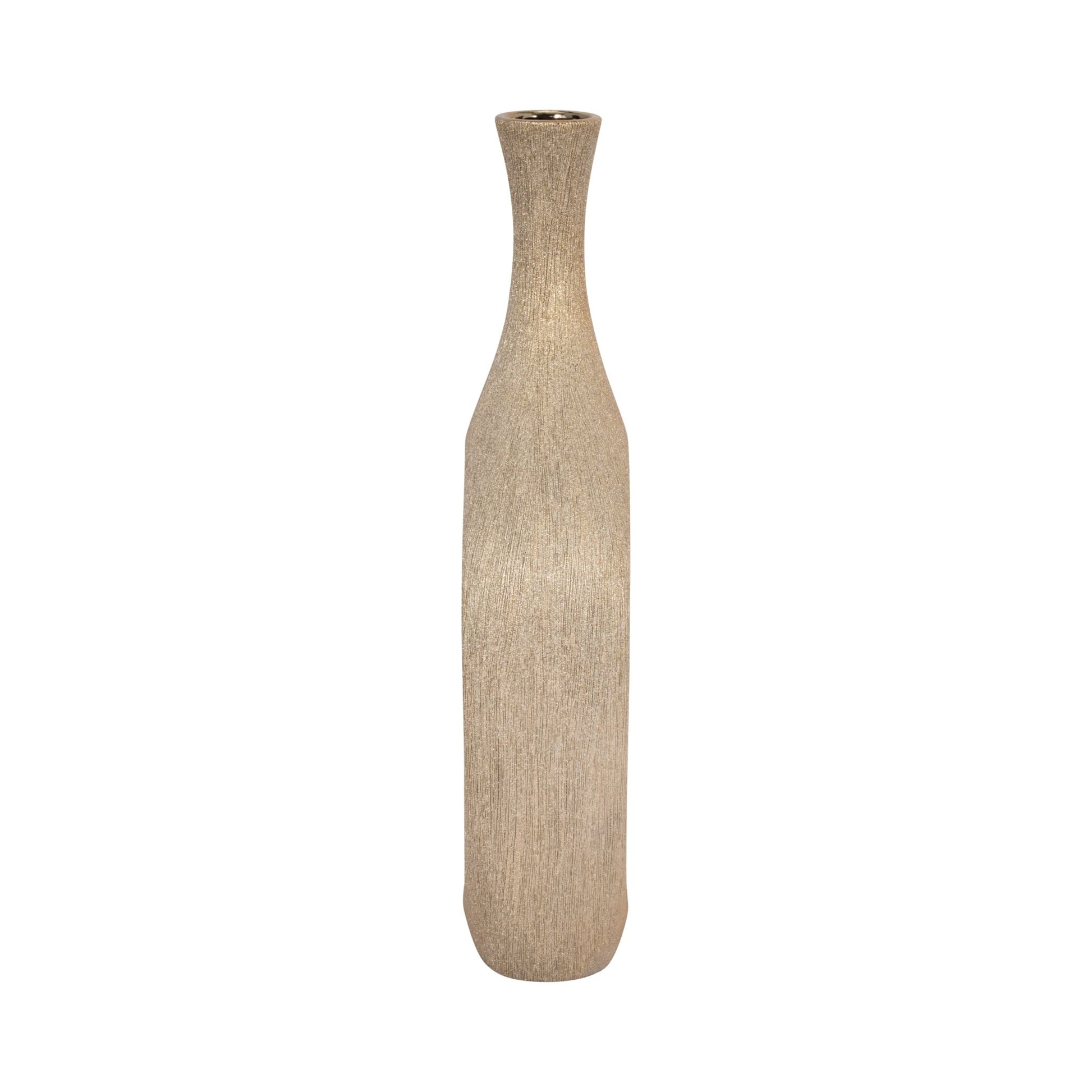 CER, 19" BEADED OPEN CUT VASE, CHAMP Vases and Jars| Sagebrook Home