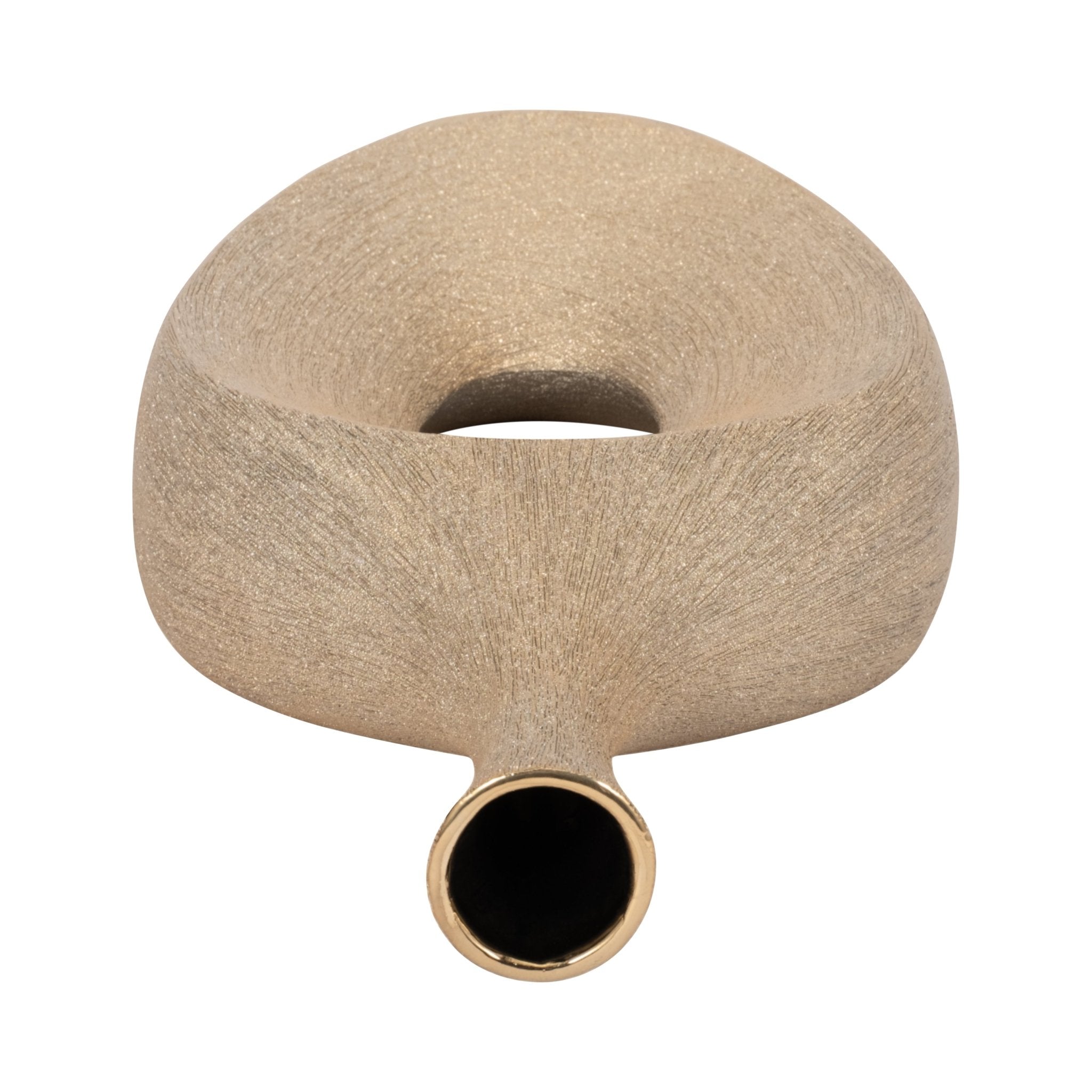 CER, 19" BEADED OPEN CUT VASE, CHAMP Vases and Jars| Sagebrook Home