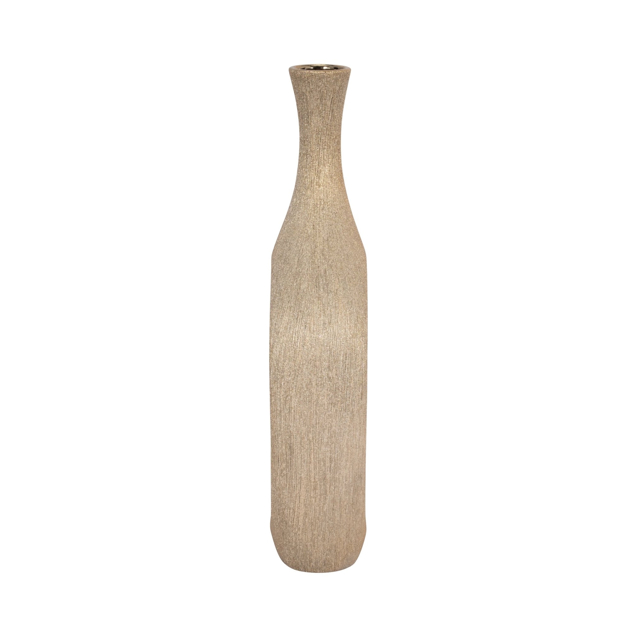 CER, 19" BEADED OPEN CUT VASE, CHAMP Vases and Jars| Sagebrook Home