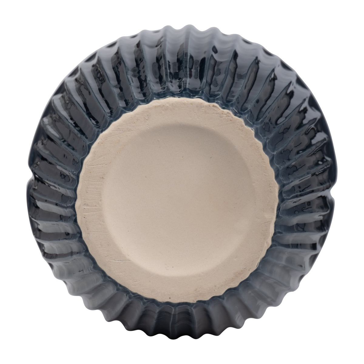 CER, 20" TRIBAL VASE, NAVY BLUE Vases and Jars| Sagebrook Home