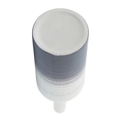 Cer, 22"H Matte 2 Tone Bottle Vase, Gray - Al Rugaib Furniture