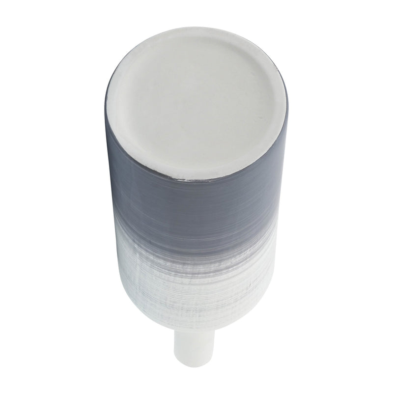Cer, 22"H Matte 2 Tone Bottle Vase, Gray - Al Rugaib Furniture
