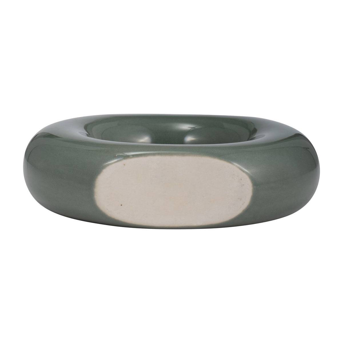 CER, 5" DONUT VASE, DARK SAGE Vases and Jars| Sagebrook Home