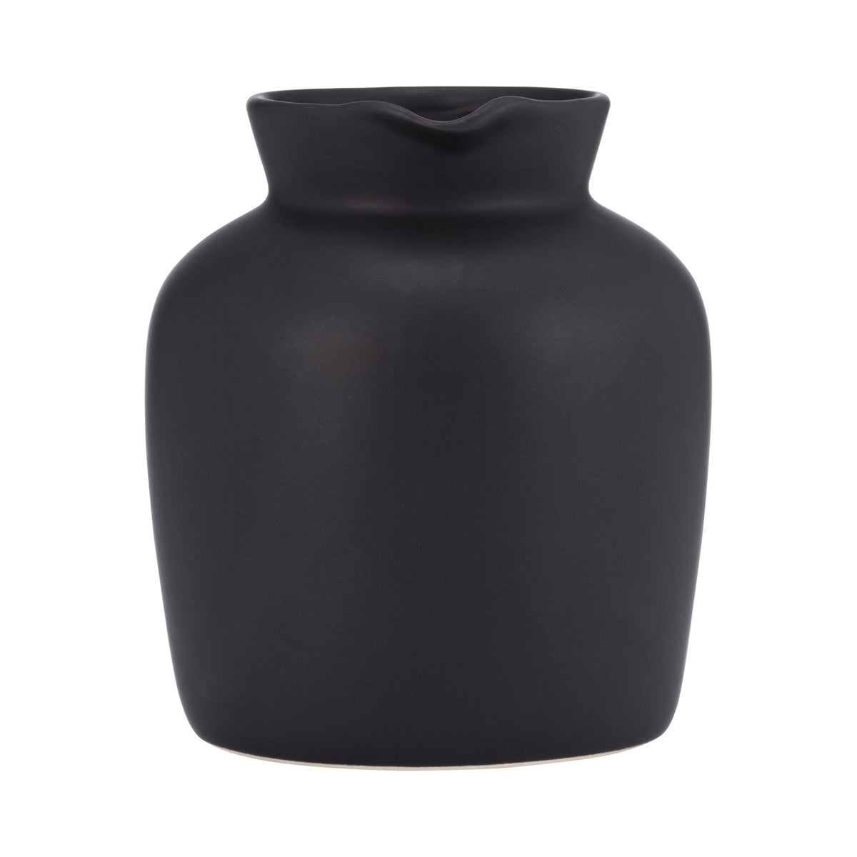 Cer, 5" Pitcher Vase, Black Vases and Jars| Sagebrook Home