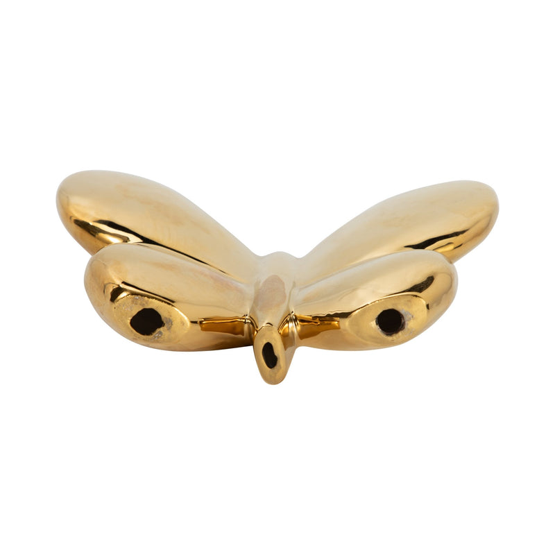CER, 6" BALLOON BUTTERFLY, GOLD - Al Rugaib Furniture