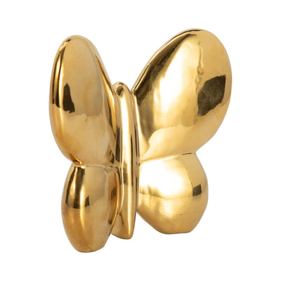 CER, 6" BALLOON BUTTERFLY, GOLD - Al Rugaib Furniture