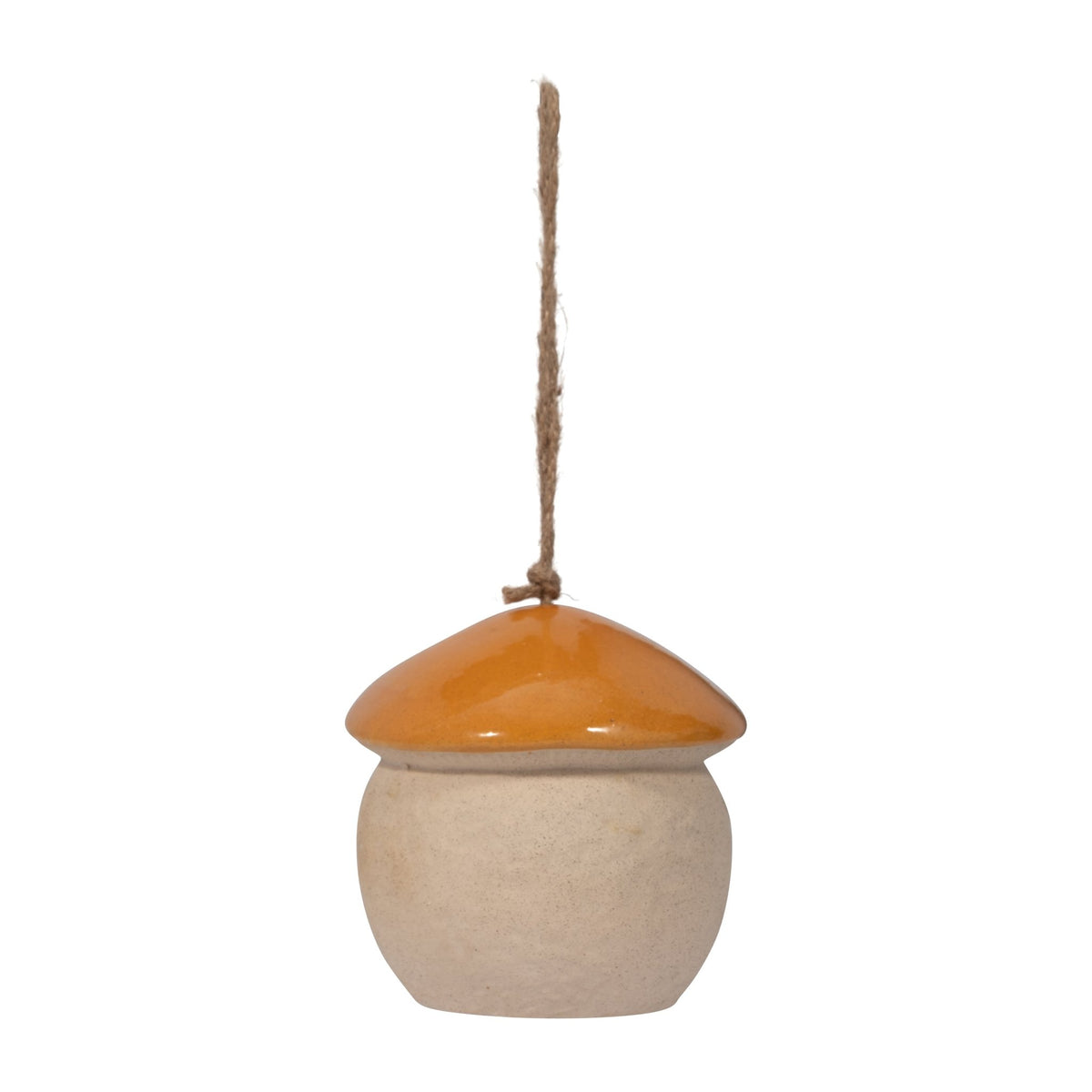 CER, 6" ROUND BIRD FEEDER, DARK ORANGE | Sagebrook Home