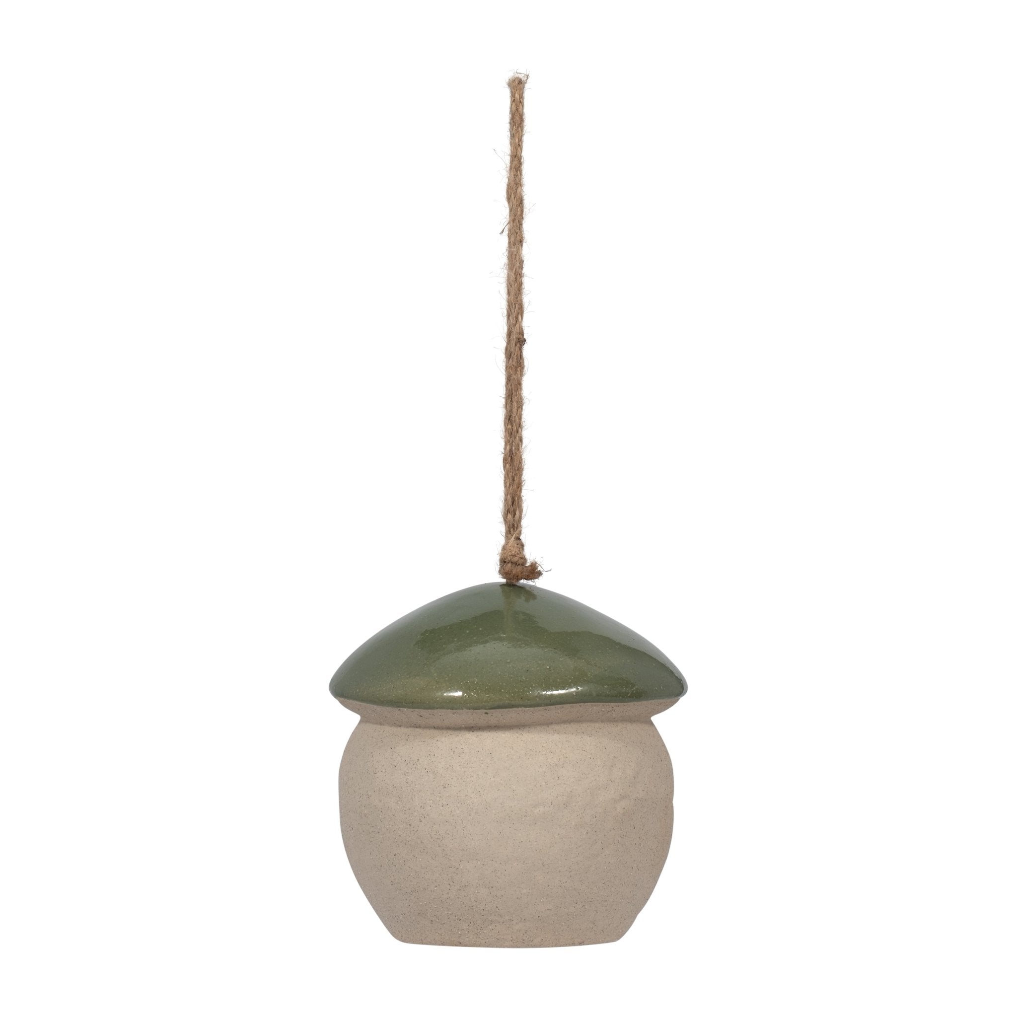 CER, 6" ROUND BIRD FEEDER, GREEN Planter| Sagebrook Home