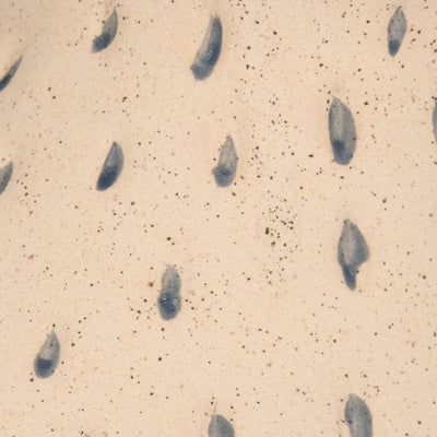 Cer, 8" Spotted Bunny, Ivory/blue - Al Rugaib Furniture