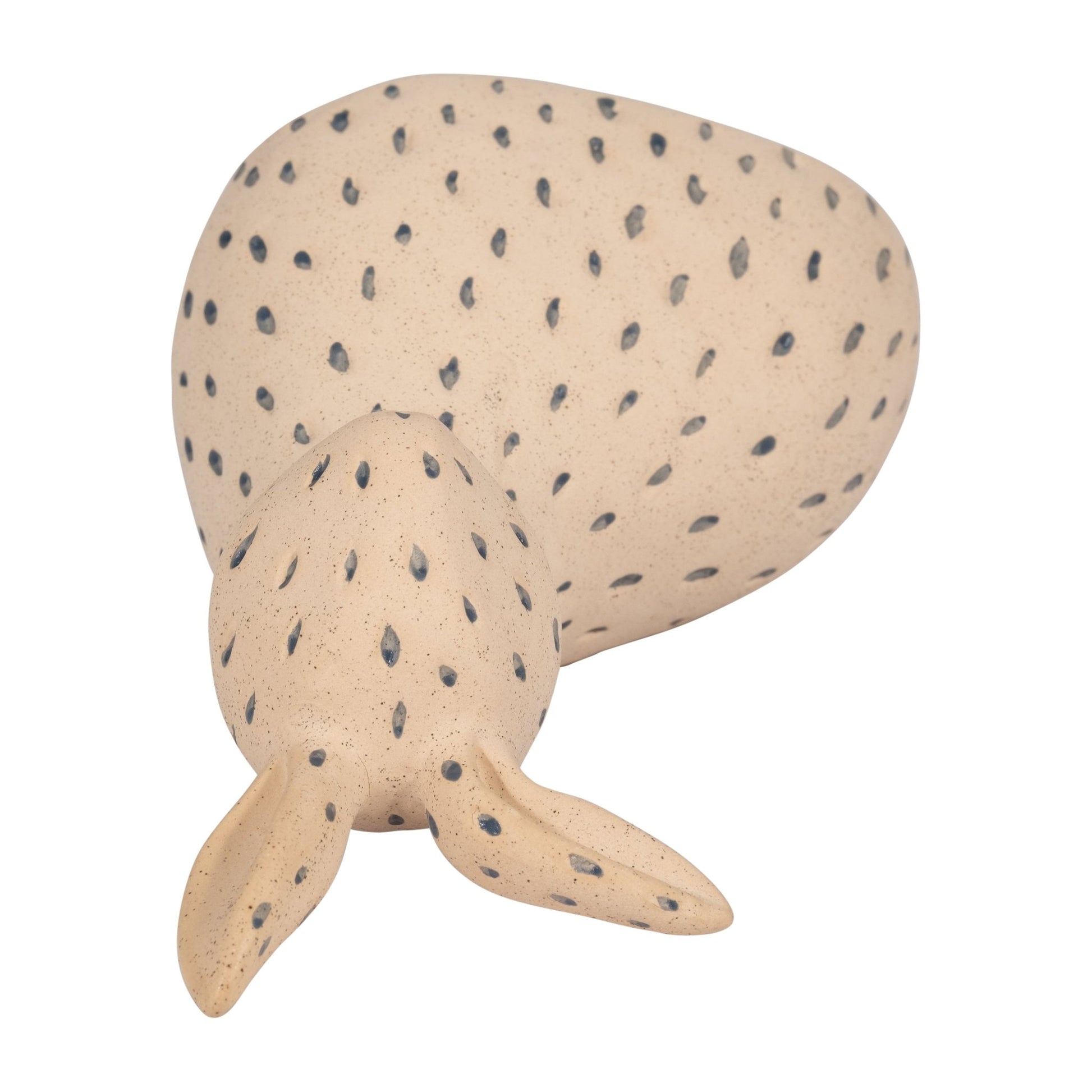 Cer, 8" Spotted Bunny, Ivory/blue Table Decors| Sagebrook Home