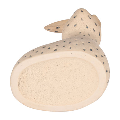 Cer, 8" Spotted Bunny, Ivory/blue - Al Rugaib Furniture
