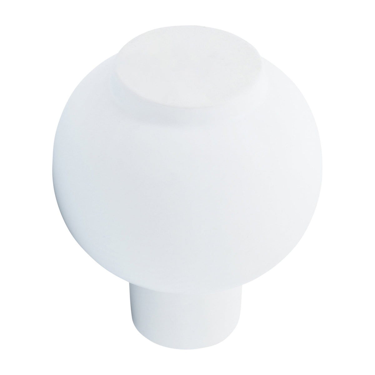 Cer, 8"H Bulbous Vase, White Vases and Jars| Sagebrook Home