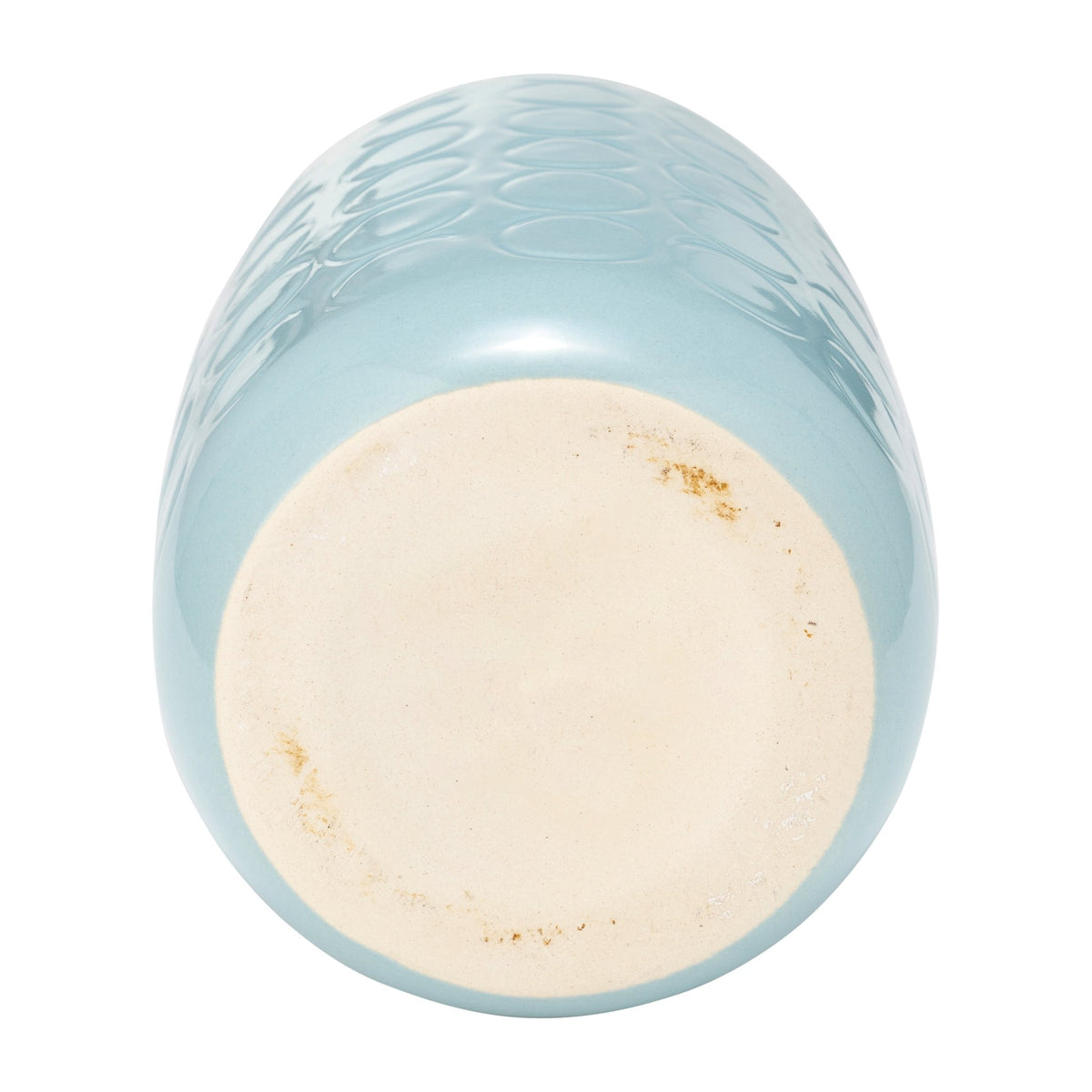 CER, 9" CIRCLES VASE, AQUA HAZE Vases and Jars| Sagebrook Home