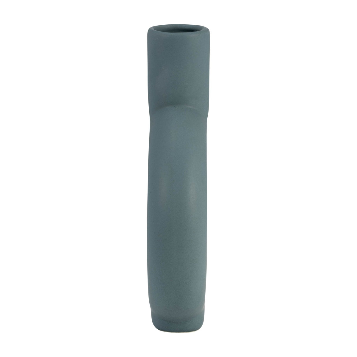 CER, 9" ROUND CUT-OUT VASE, DEEP TEAL Vases and Jars| Sagebrook Home